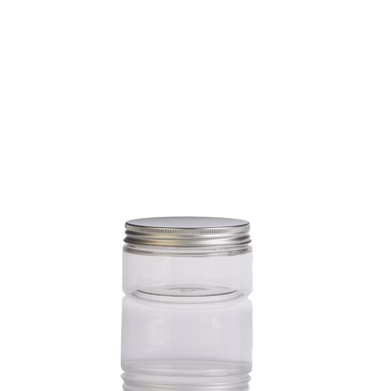 Plastični lonček z aluminjastim pokrovčkom - 200 g