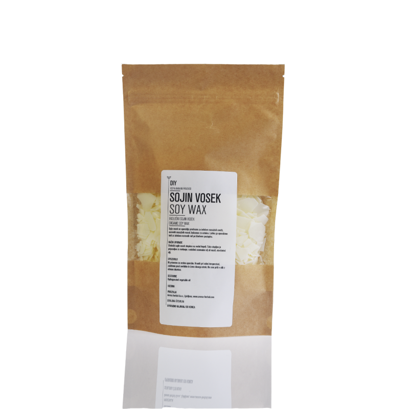 Ekološki sojin vosek - 250 g, 500 g in 1 kg