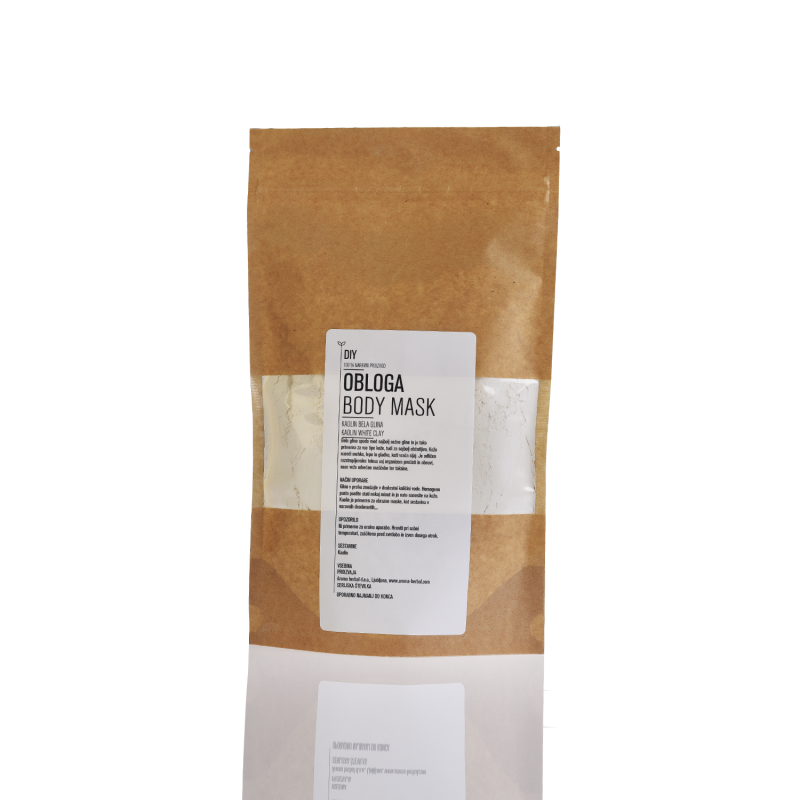 Kaolin bela glina - 100 g, 250 g in 500 g