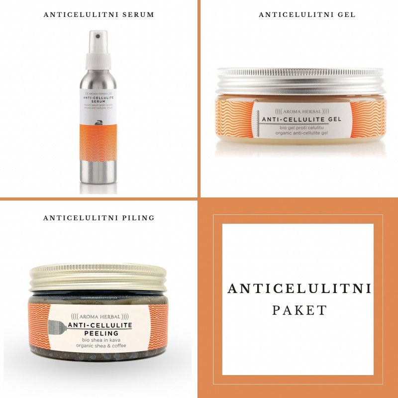 Anticelulitni paket - piling, gel in serum