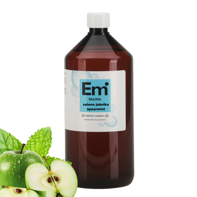 Dišava za parno savno - Zeleno jabolko & spearmint