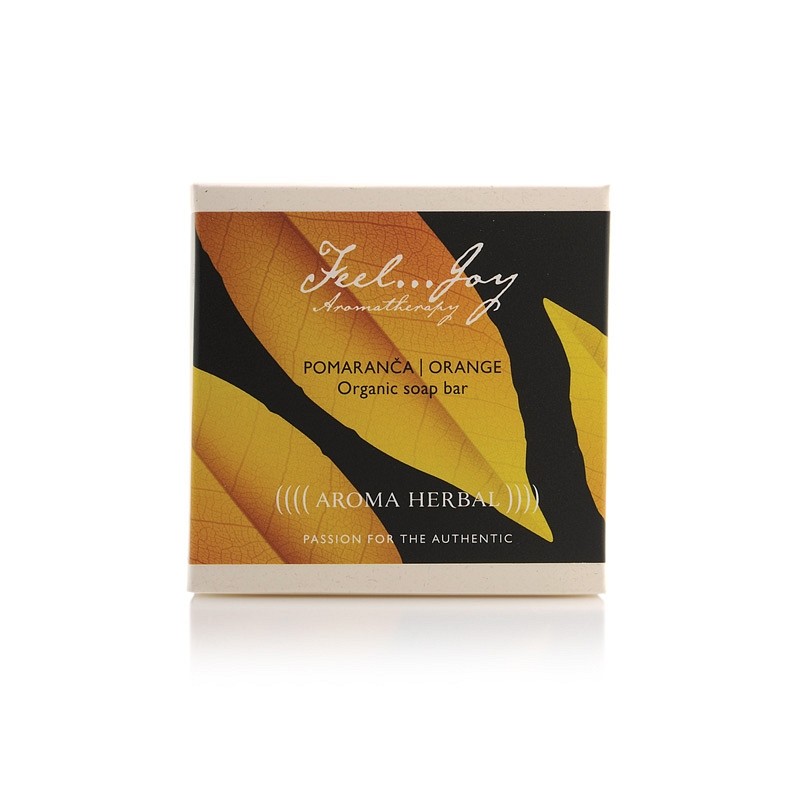 Milo pomaranča JOY - Organsko milo z delci pomaranče (SLS free) 100 g