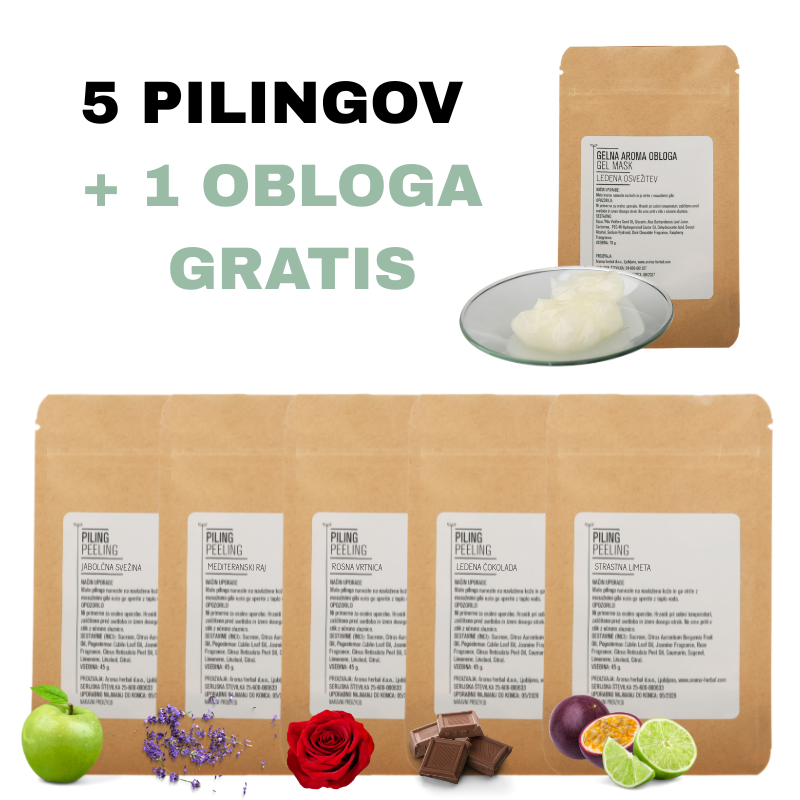 5 pilingov za savno - + GRATIS obloga