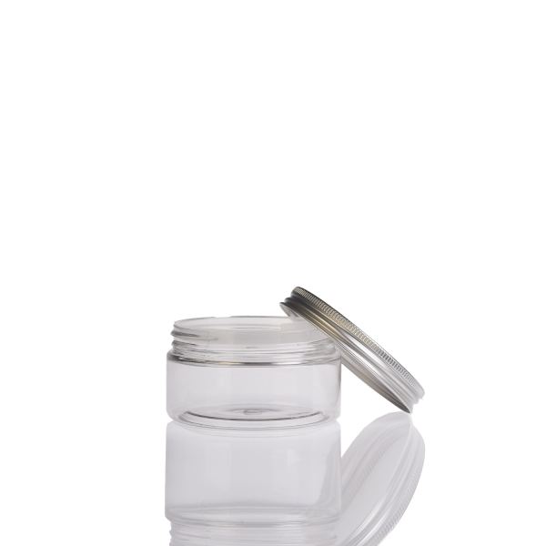 Plastični lonček z aluminjastim pokrovčkom - 200 g