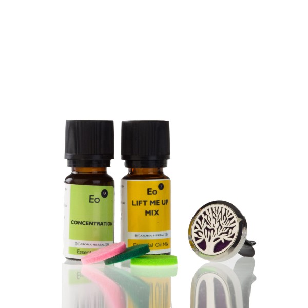 Difuzor za avto - + dve mešanici eteričnih olj