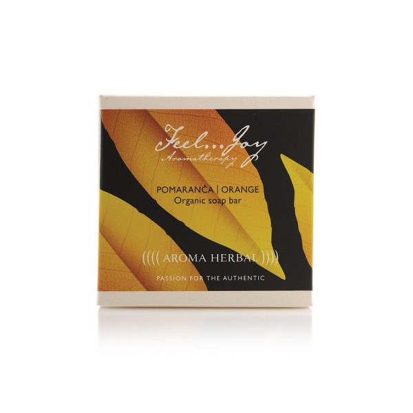 Milo pomaranča JOY - Organsko milo z delci pomaranče (SLS free) 100 g