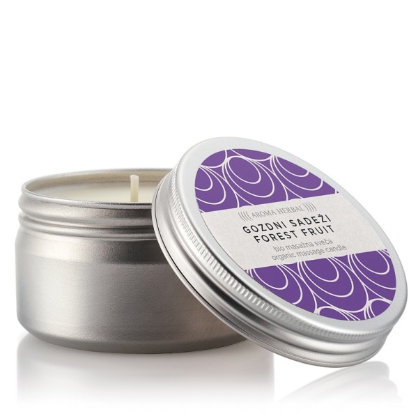 Masažna sveča Gozdni sadeži - 100 ml