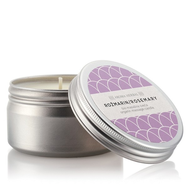 Masažna sveča Rožmarin -  100 ml
