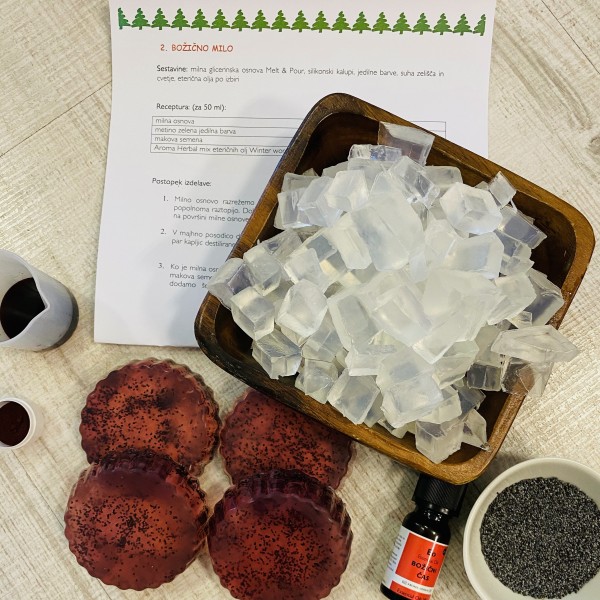 PAKET PILINGI & MILA - paket za izdelavo daril 20 kos