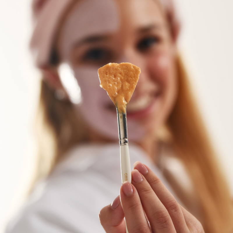 Maska z encimi - penasta shaker