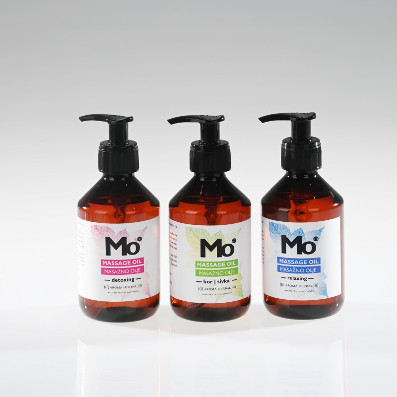 Masažno olje Thai lemongrass - 250 ml, 500 ml in 1 L