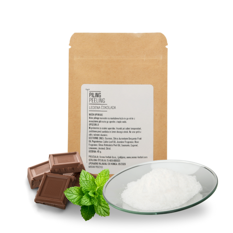 Sladkorni piling - Ledena čokolada