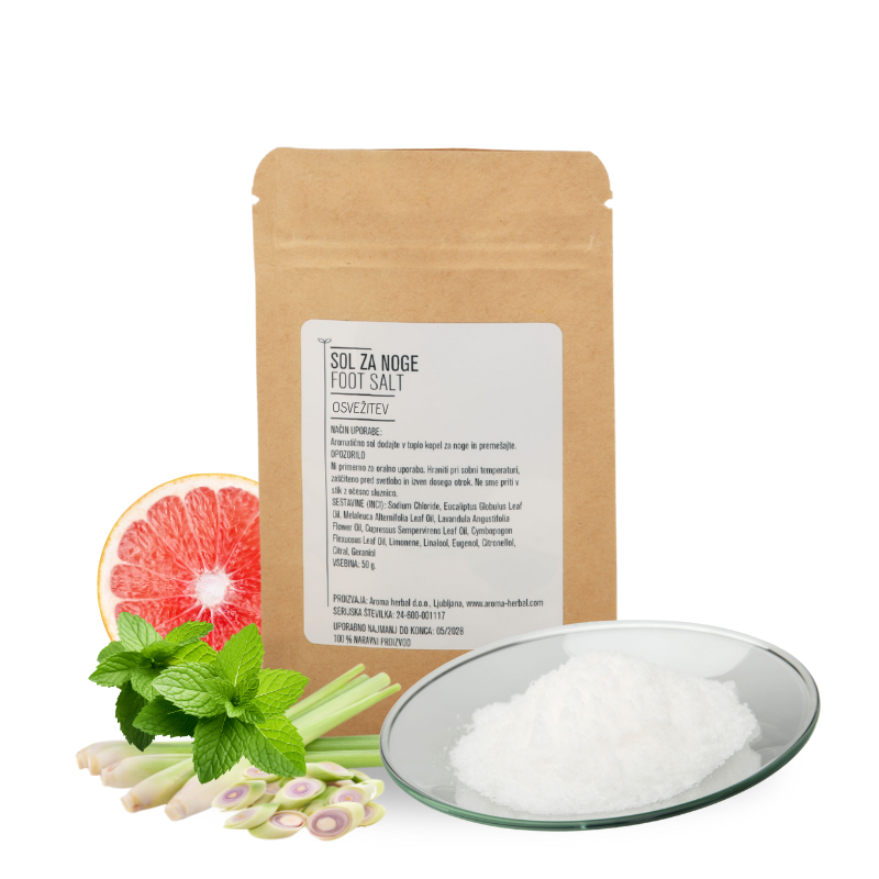 Sol za noge -  Osvežitev