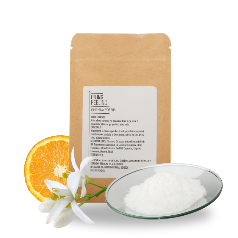 Omamna poezija - solni piling