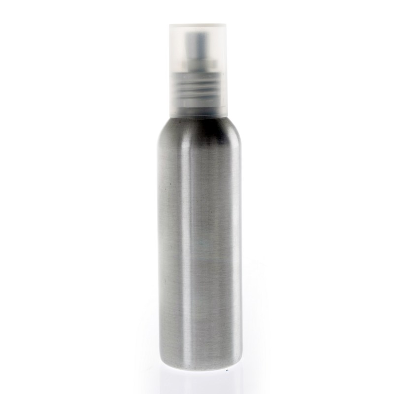 Aluminijasta steklenička z razpršilko<p>50 ml, 125 ml in 250 ml