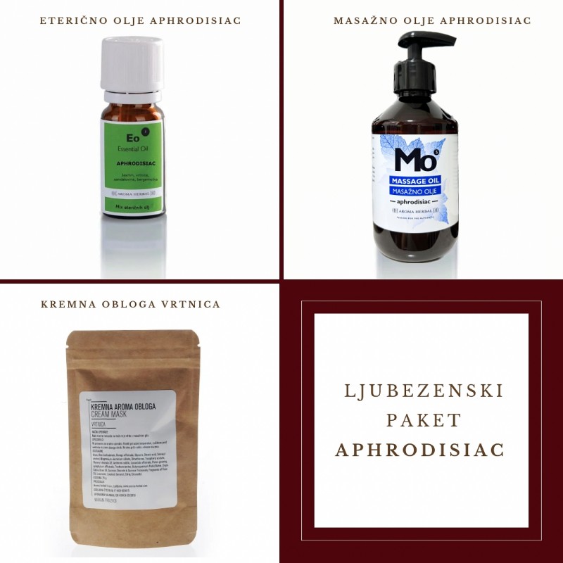 Ljubezenski paket Aphrodisiac <p> + darilo