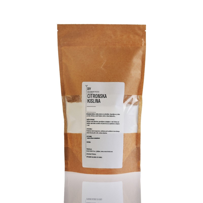 Citronska kislina<p> 250 g, 500 g in 1 kg