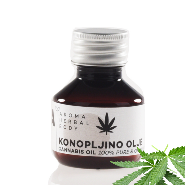 Konopljino olje - (Cannabis Sativa) Organic