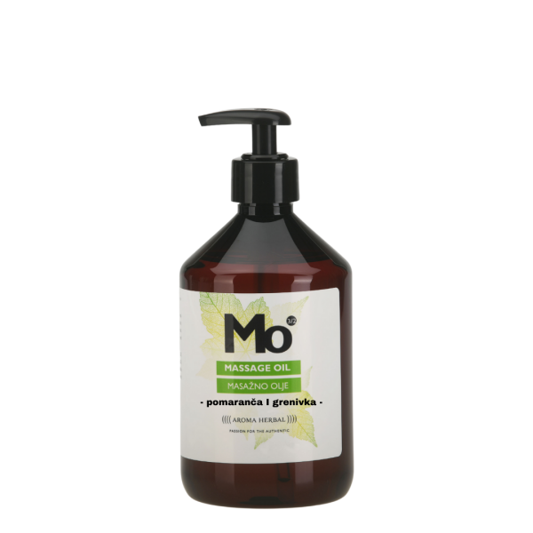 Masažno olje Pomaranča & grenivka - 250 ml, 500 ml in 1 L