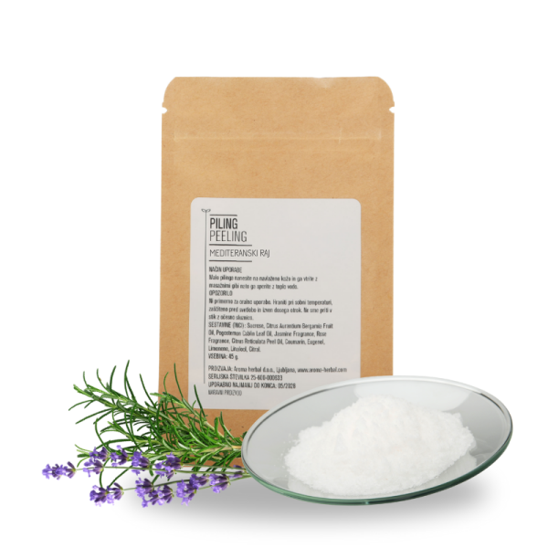 Mediteranski raj - solni piling