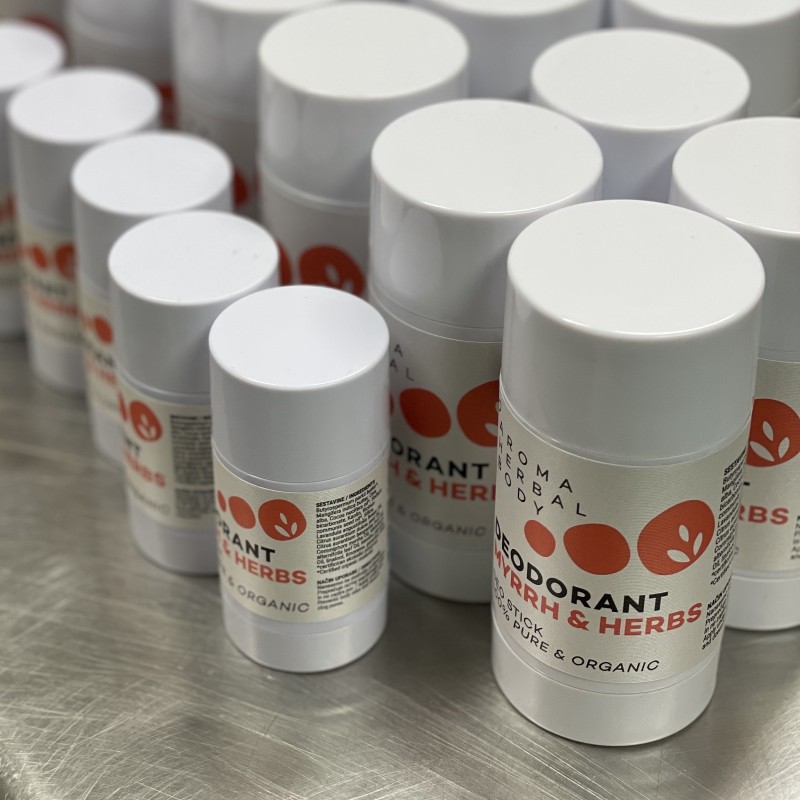 Naravni deodorant <p> Myrrh & herbs 
