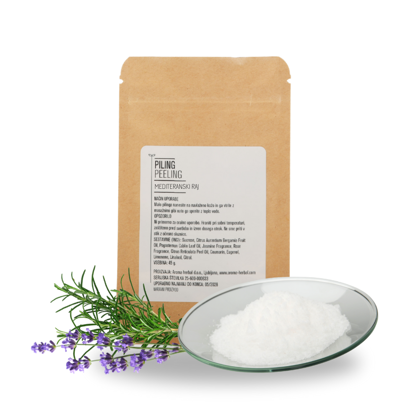 Mediteranski raj - solni piling